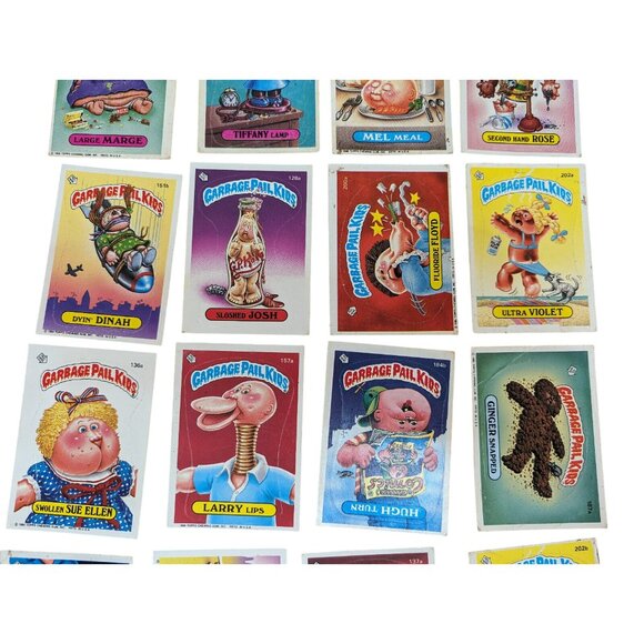 Garbage Pail Kids Trading Card Lot of 16 Vintage 1986 Topps Original GPK Series - Picture 3 of 5